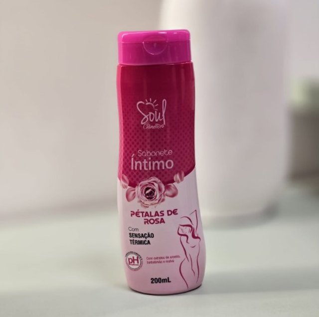 Sabonete Íntimo Pétalas De Rosa Soul Cosméticos | Loja de