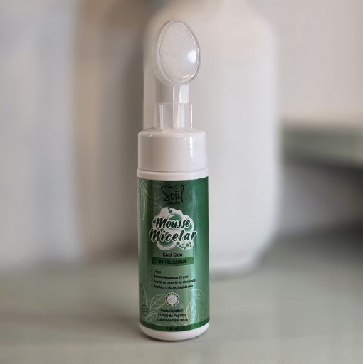 Sabonete Mousse Micelar Antioleosidade Soul Cosméticos | Loja de