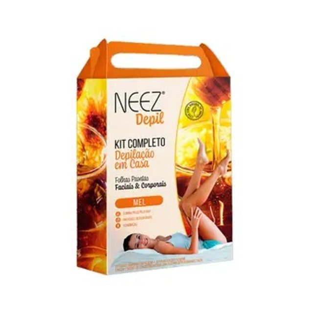 Kit Completo Depilação Em Casa Neez | Loja de Maquiagem Online