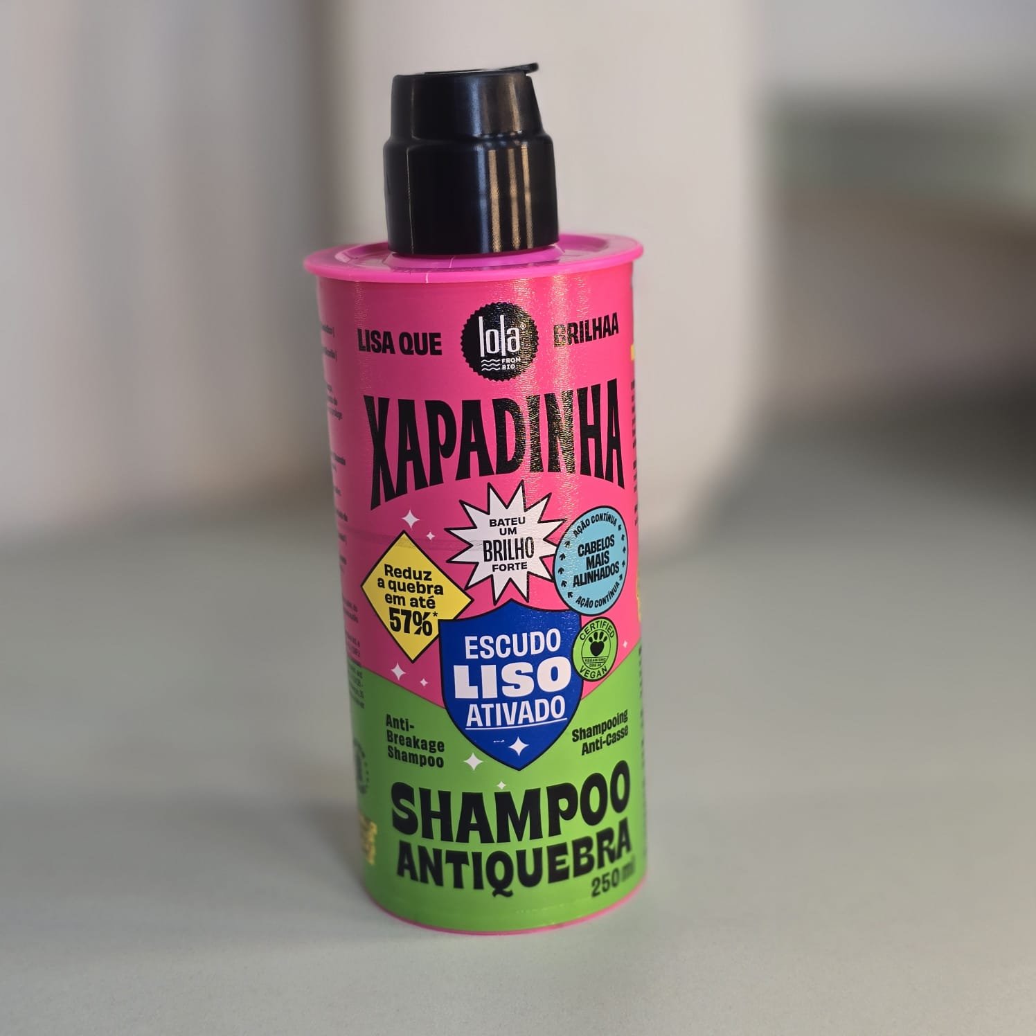 Shampoo Antiquebra Xapadinha Lola 250ml | Loja de Maquiagem Online
