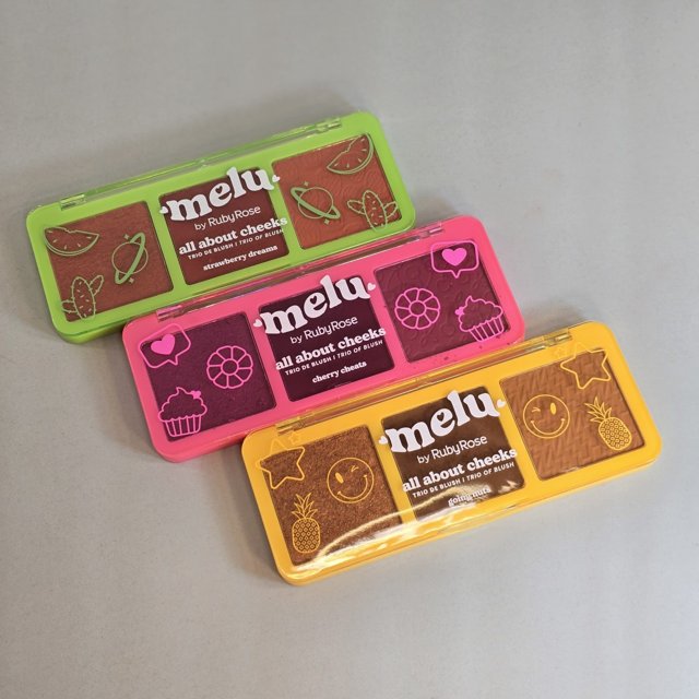 Trio Blush Melu All About Cheeks Ruby Rose | Loja de Maquiagem