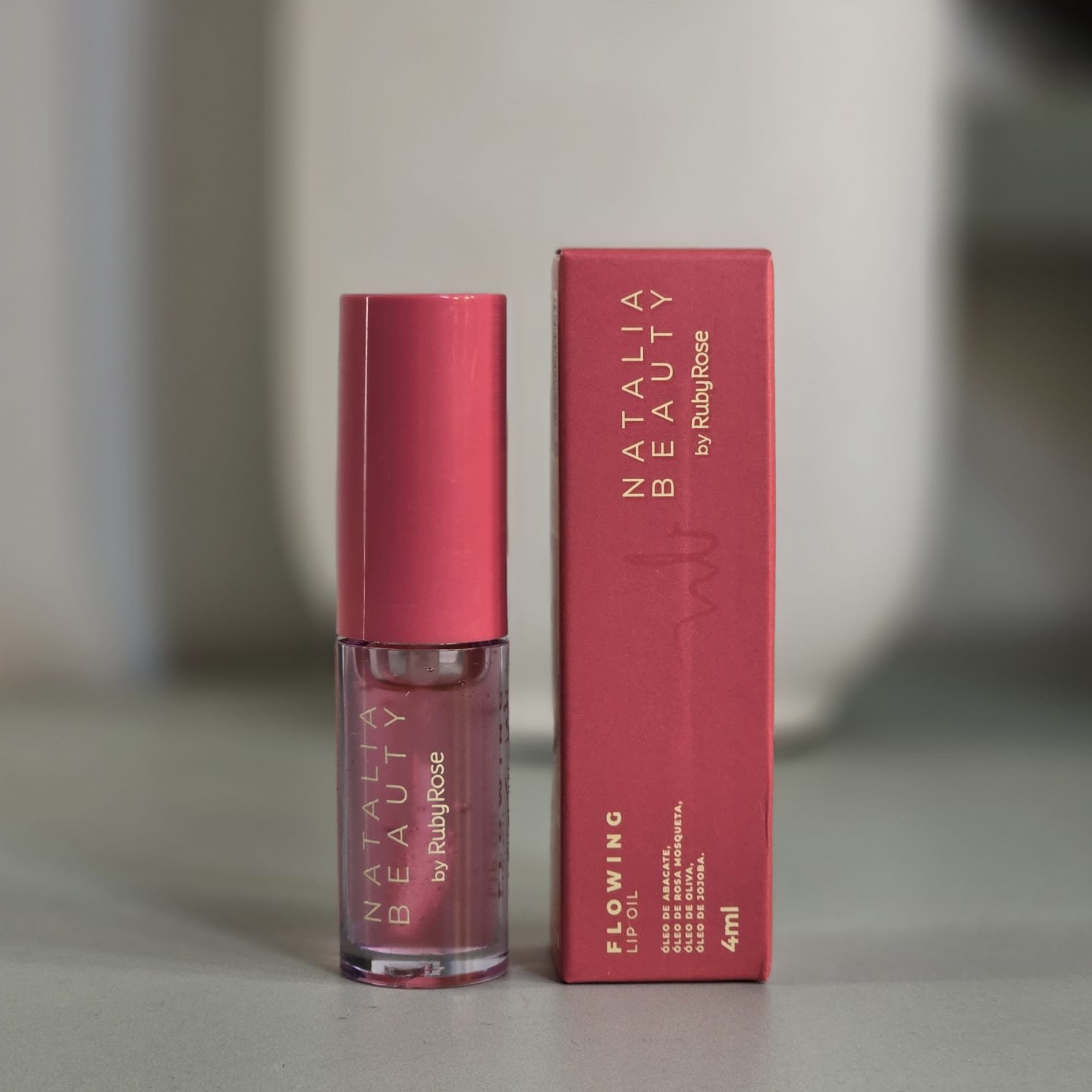 Lip Oil Flowing Natalia Beauty by Ruby Rose | Loja de Maquiagem