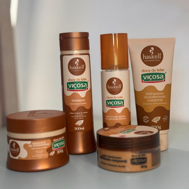Shampoo Doce De Leite Viçosa Haskell 300ML | Loja de Maquiagem