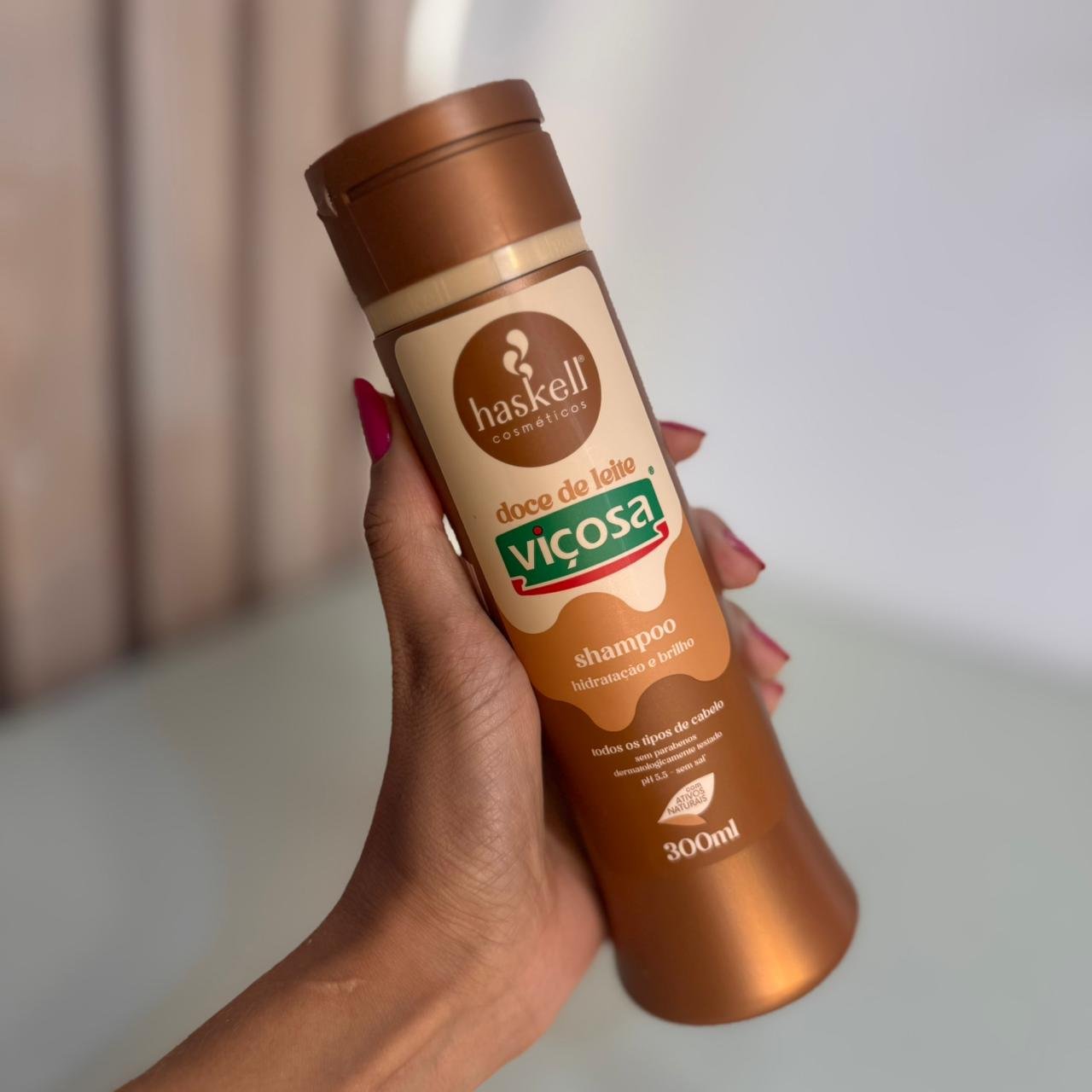 Shampoo Doce De Leite Viçosa Haskell 300ML | Loja de Maquiagem