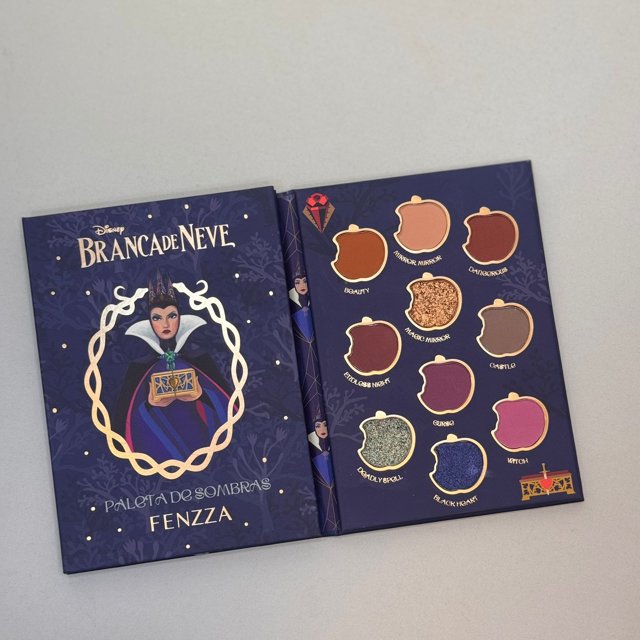 Paleta De Sombras Rainha Má Disney By Fenzza | Loja de Maquiagem