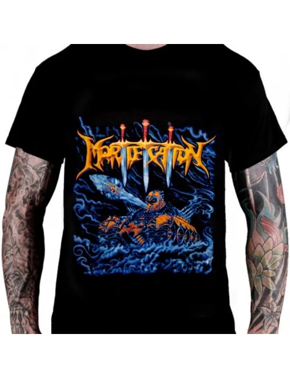 Camiseta Mortification Relentless | Kaverna do Rock