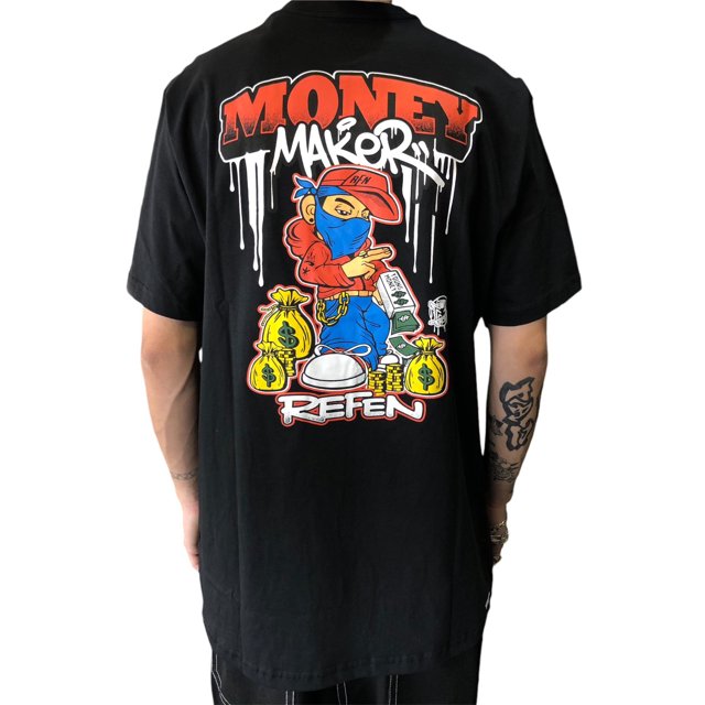 Camiseta Refen Money Maker | Kaverna do Rock