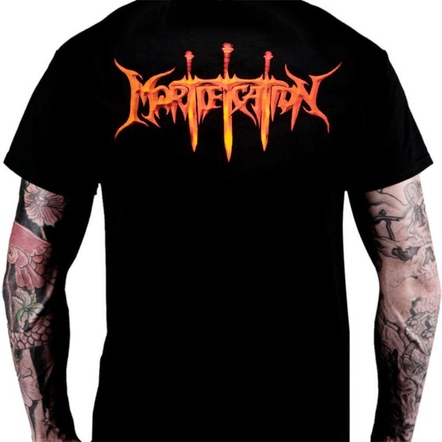 Camiseta Mortification Relentless | Kaverna do Rock