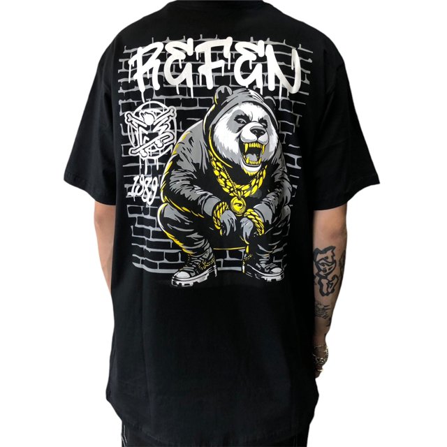 Camiseta Refen 37 Panda | Kaverna do Rock