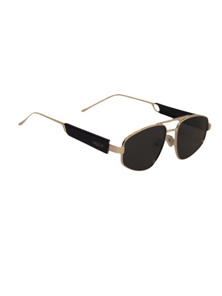 ÓCULOS DE SOL LIUZZI ISLA PRETO COM DOURADO | Liuzzi Eyewear