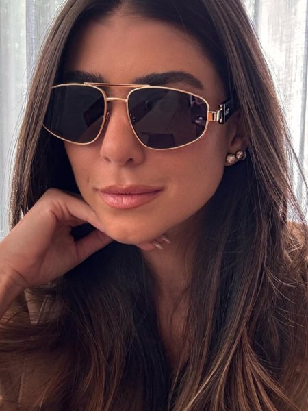 LIUです。 ÓCULOS DE SOL LIUZZI ISLA PRETO COM DOURADO | Liuzzi Eyewear