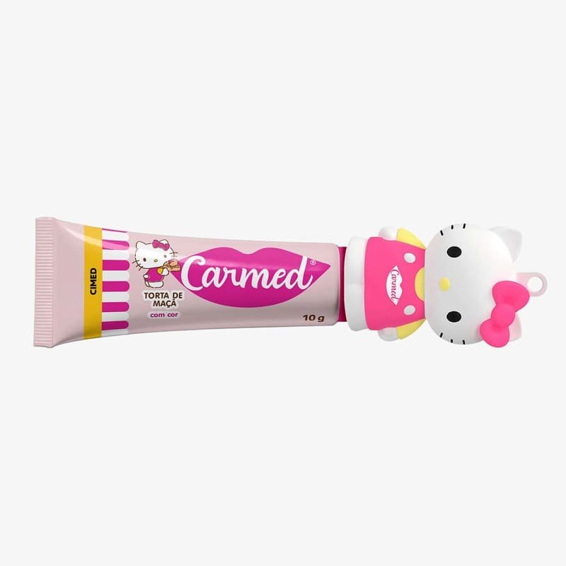 Carmed Hello Kitty Torta de Maçã Hidratante Labial 10g | New Big ...