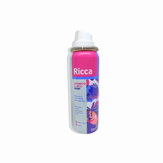 Ricca Shampoo a Seco Berry 50ml | Frescor e perfume instantâneo | New ...