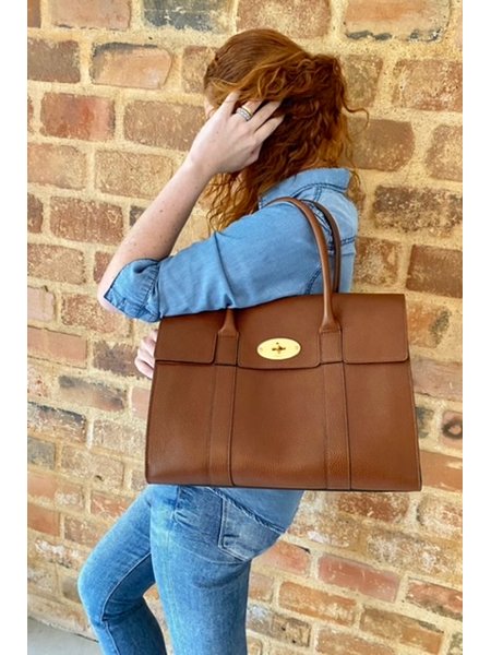 mulberry suede bolsa