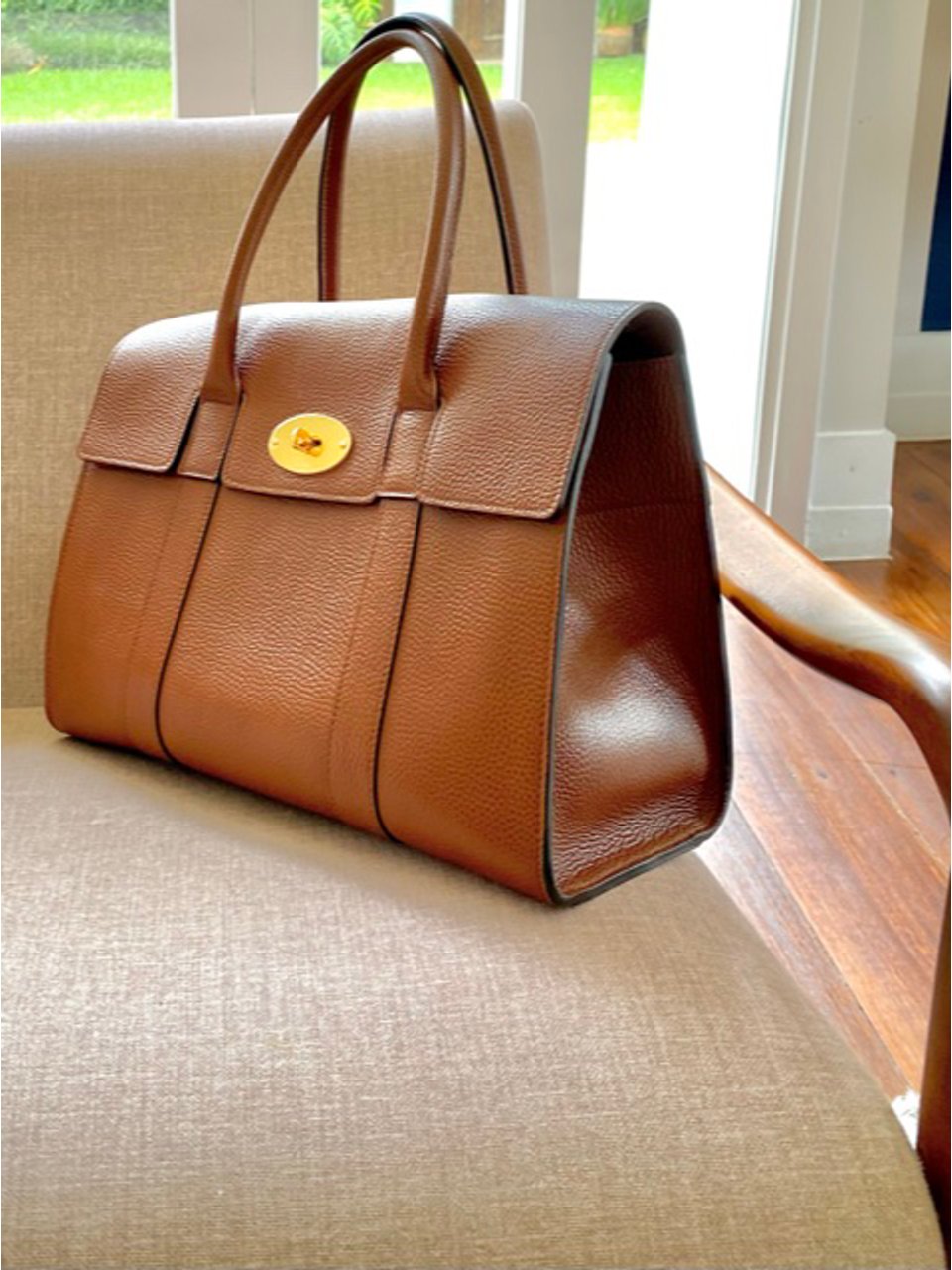 mulberry bolsa beige