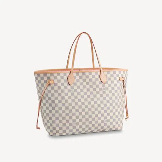 Bolsa Neverfull Branca Louis Vuitton, Bolsa de Ombro Feminina Louis Vuitton  Nunca Usado 39061244