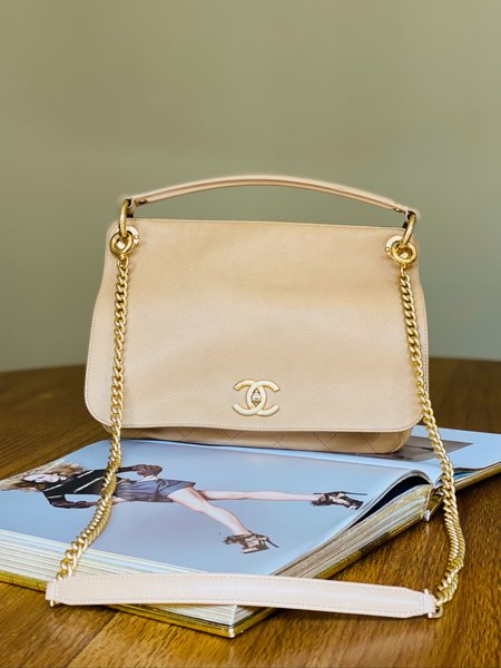 chanel seashell bolsa