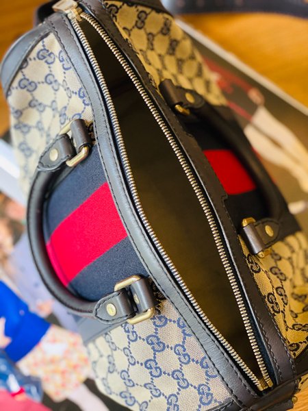 gucci crystal boston bolsa