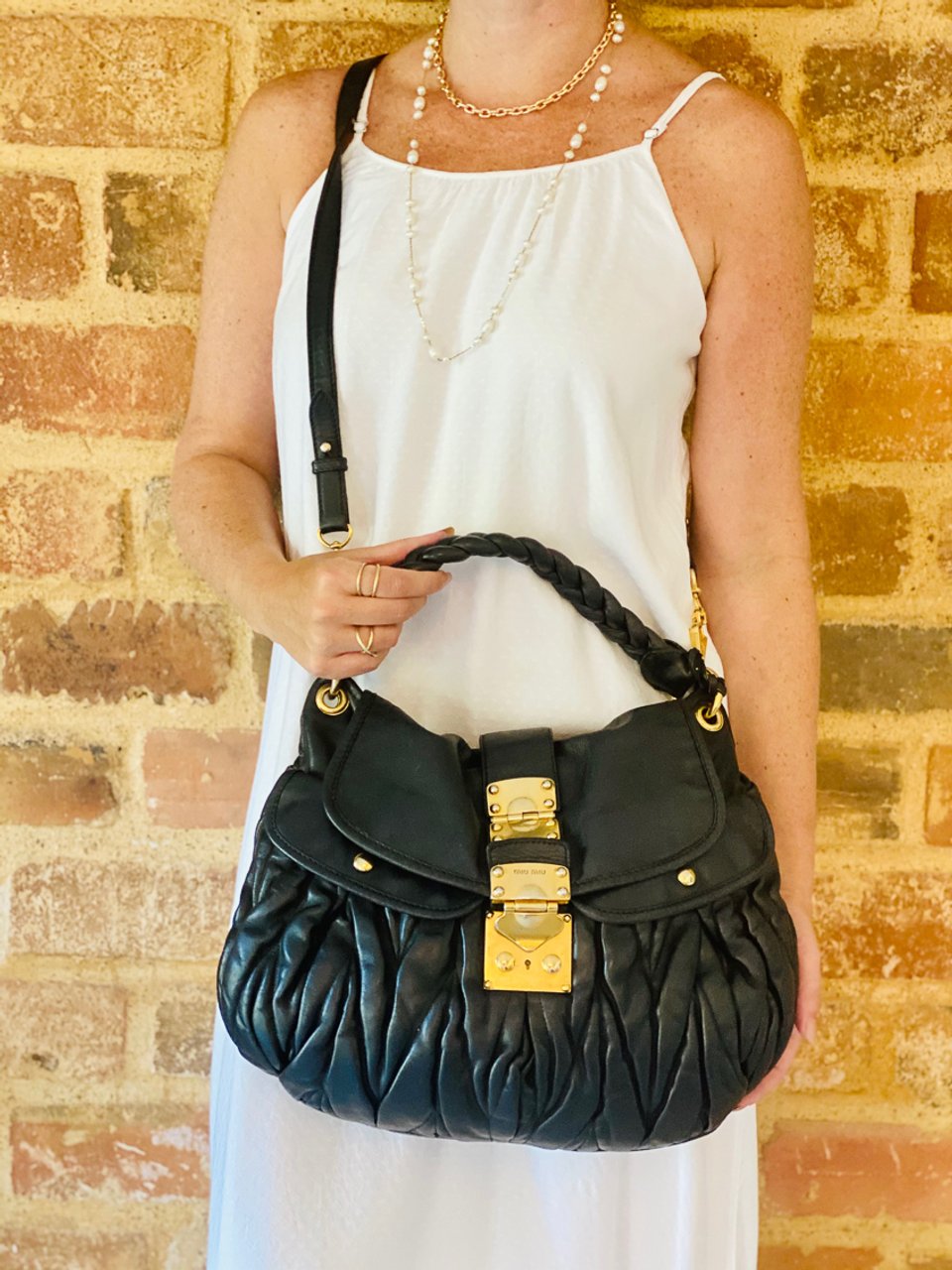 miu miu two way bolsa