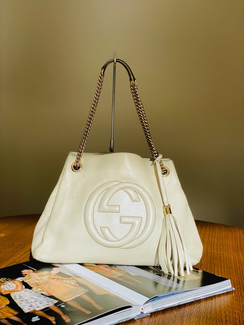 Bolsa Gucci Soho Marrom