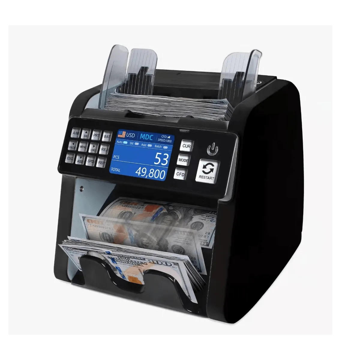 Maquina de contar dinheiro misturado PABER XB1 PLUS | PABER EQUIPAMENTOS