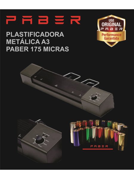 Plastificadoras e Laminadoras | Paber | PABER EQUIPAMENTOS