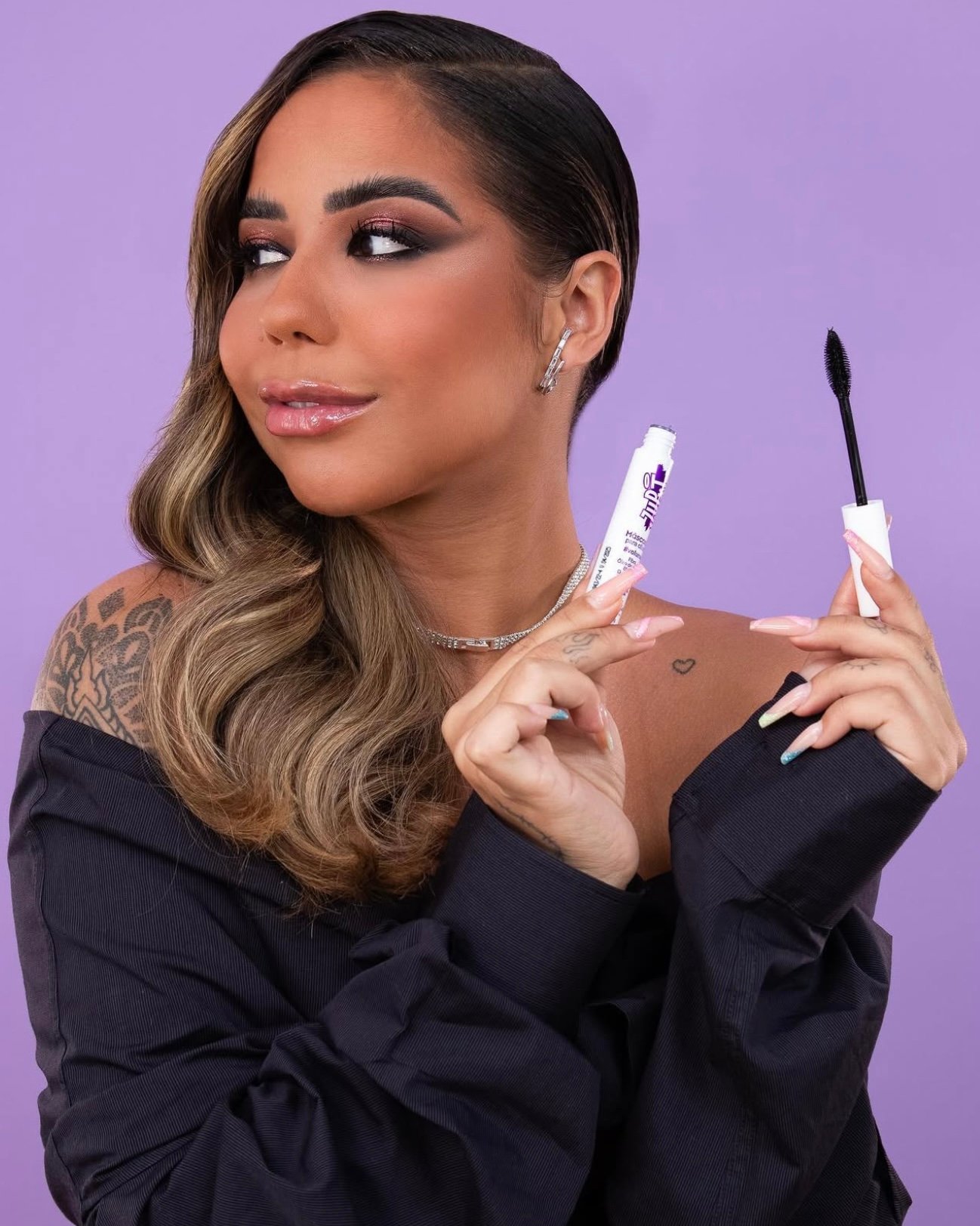 Máscara de Cílios com Fibra JUPXT Face Beautiful | oi, Roxinha
