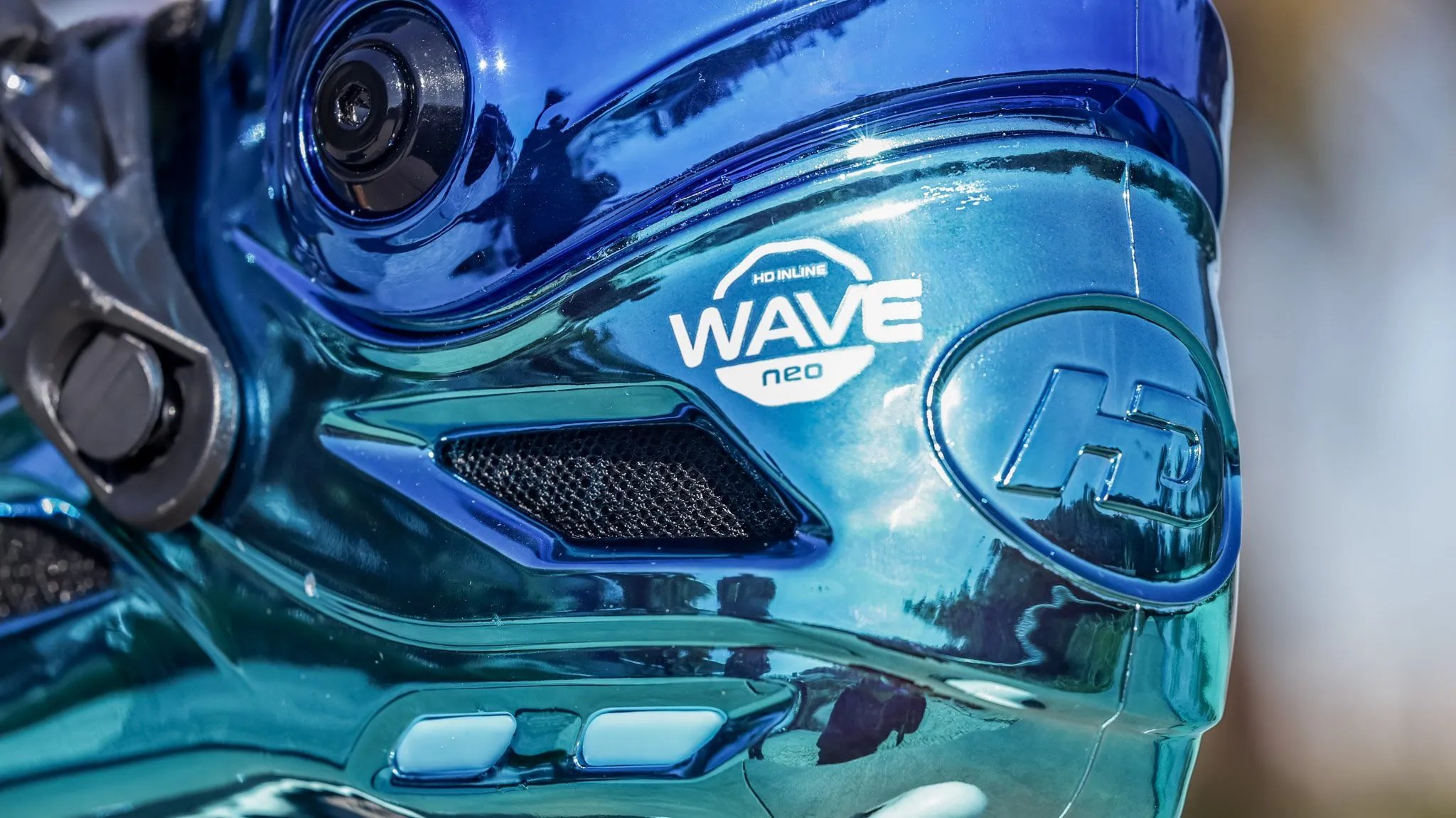 PATINS HD INLINE - WAVE NEO Metallic Ocean
