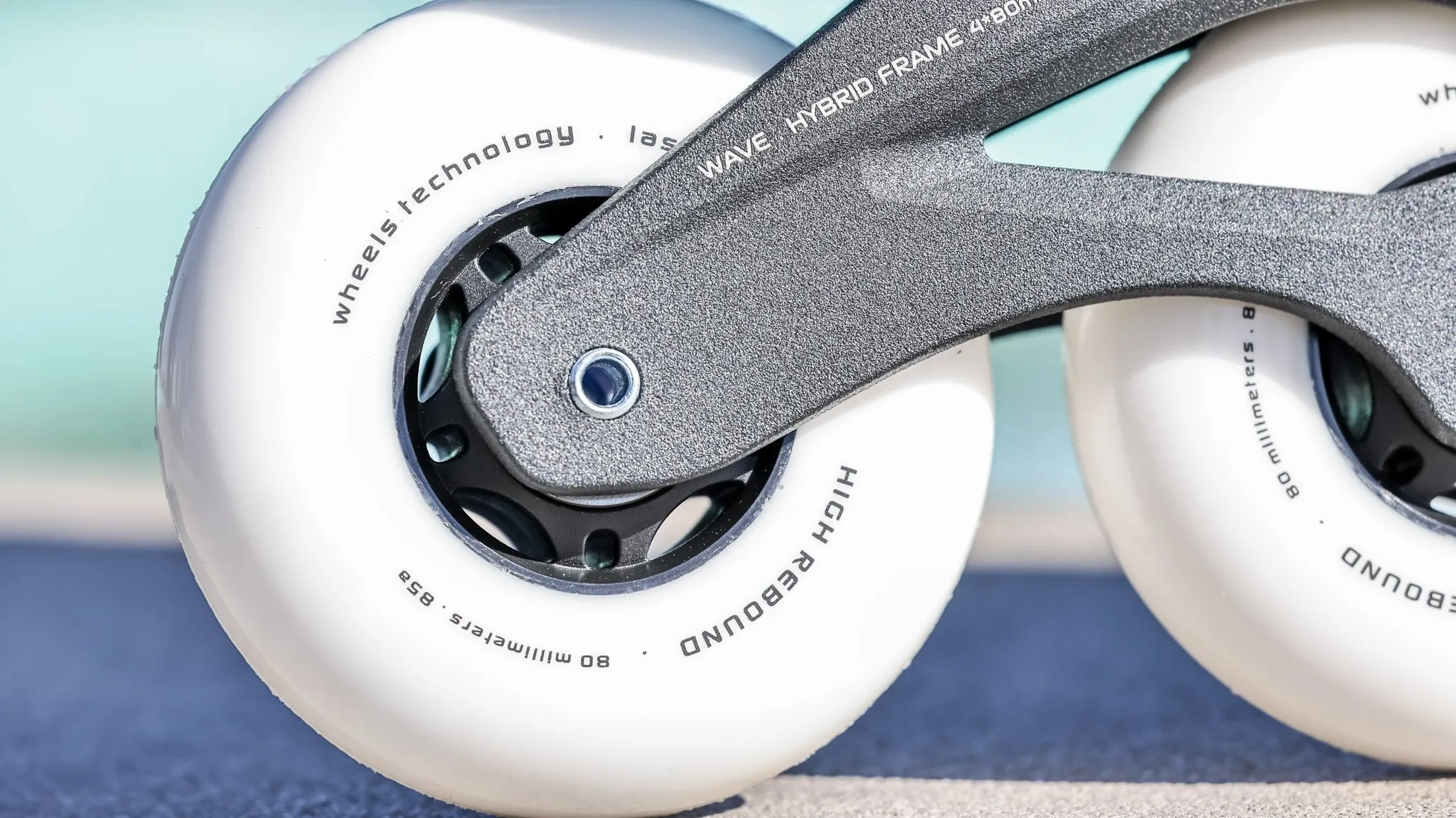 PATINS HD INLINE - WAVE NEO Metallic Ocean