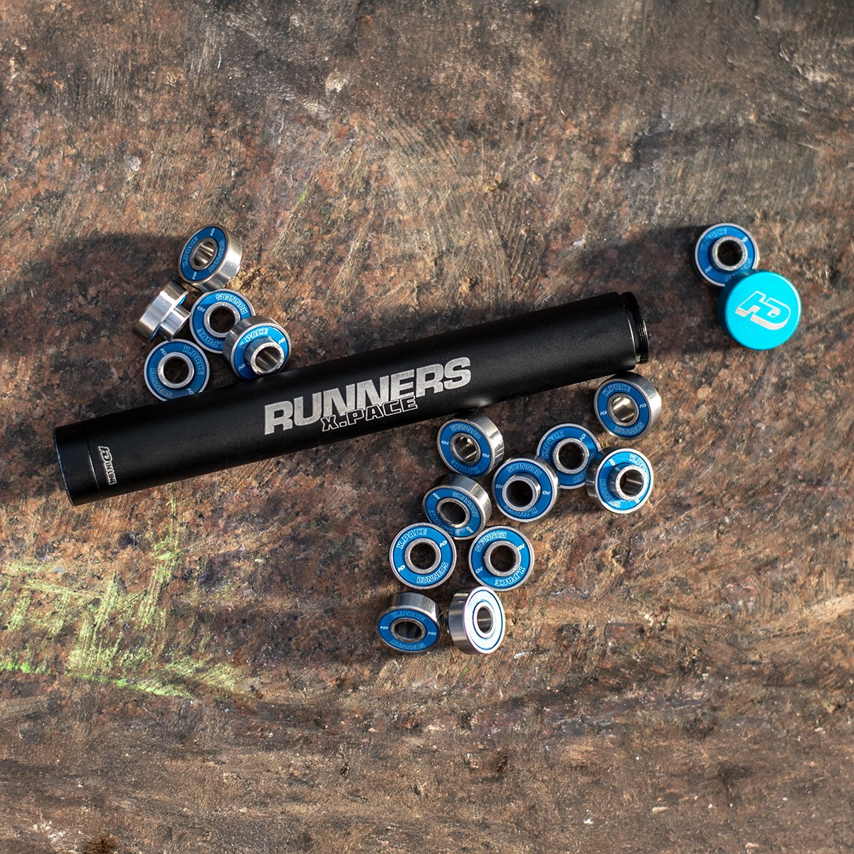 Rolamento Runner X-Space para patins: precisão e alta performance