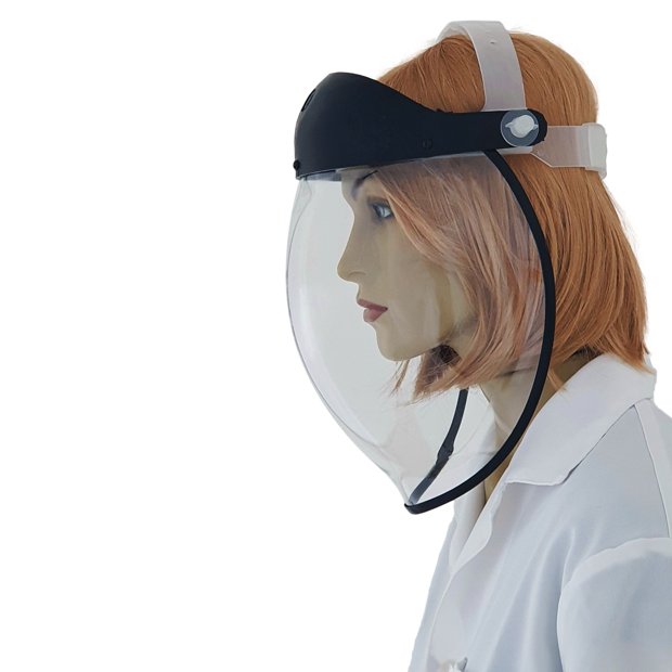 Protetor Facial Face Shield Bolha Preto Silominas CA 27674 | De