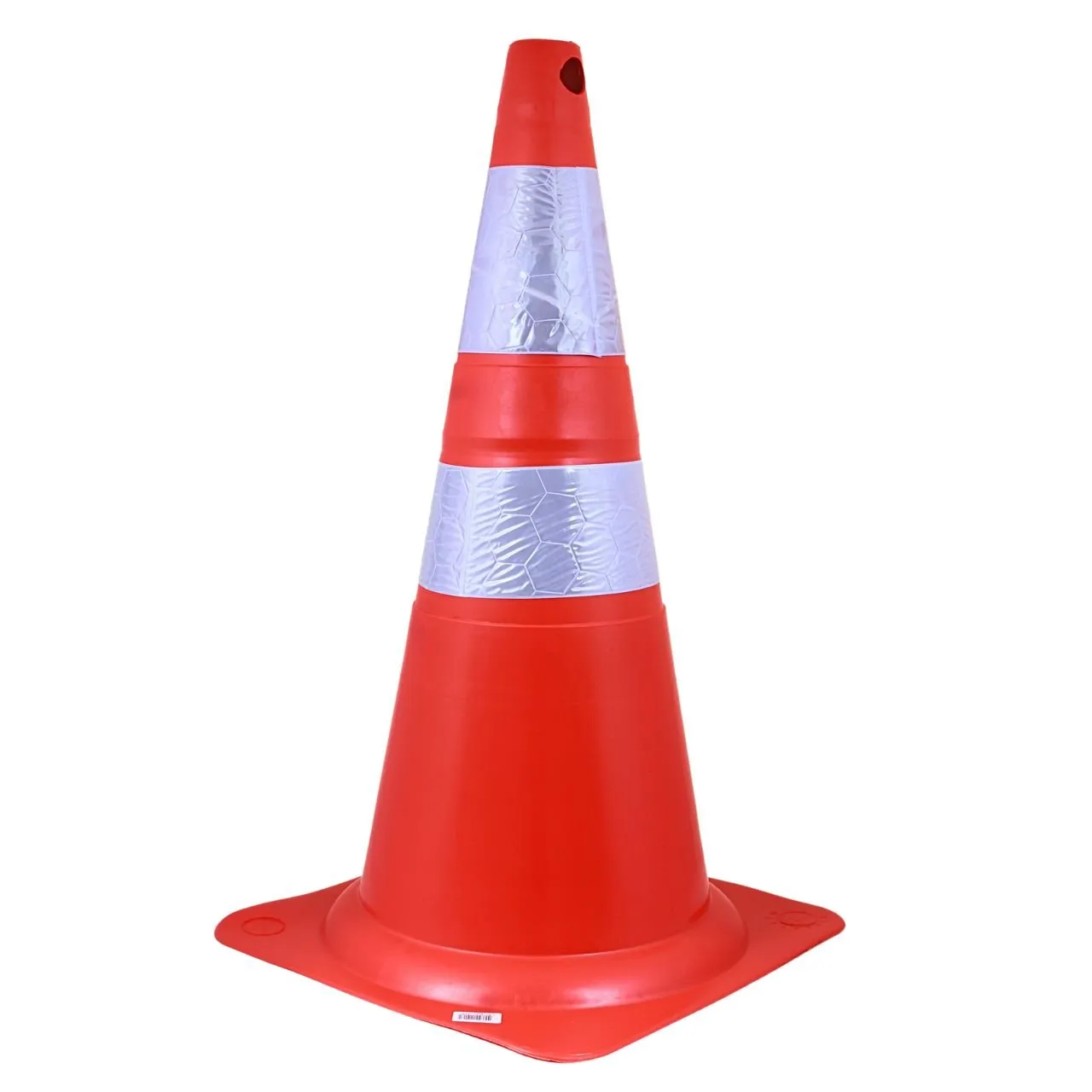 Cone Sinalização Flexível Laranja 75cm Altura Refletivo | De Paula Epi's
