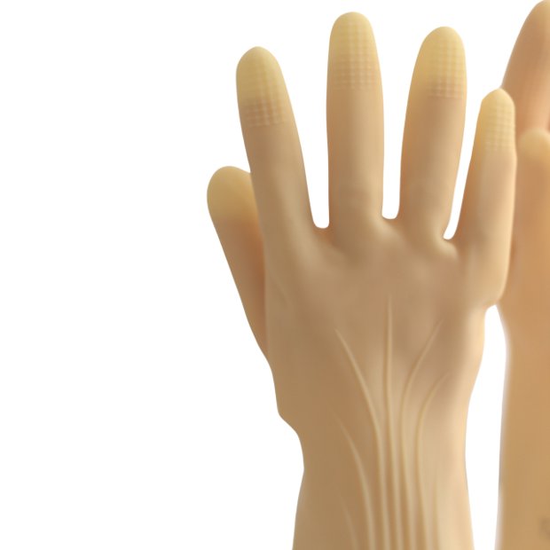 Luva De Látex Cano Longo Ranhurada Longatex Danny CA9567 | De