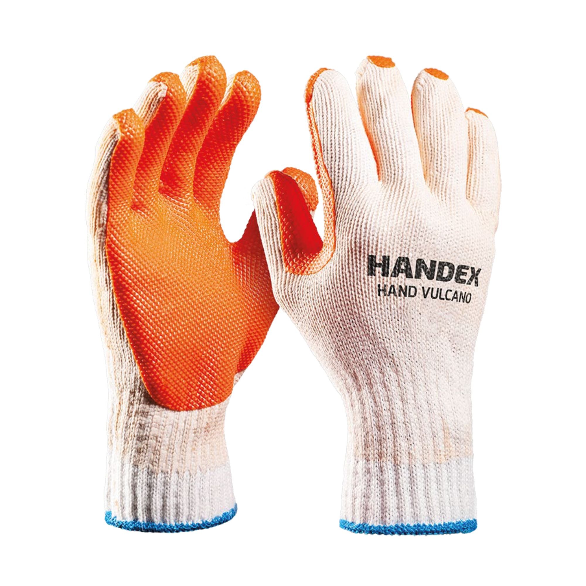 Luva Mecânica Vulcano Laranja Handex CA41666 | De Paula Epi's