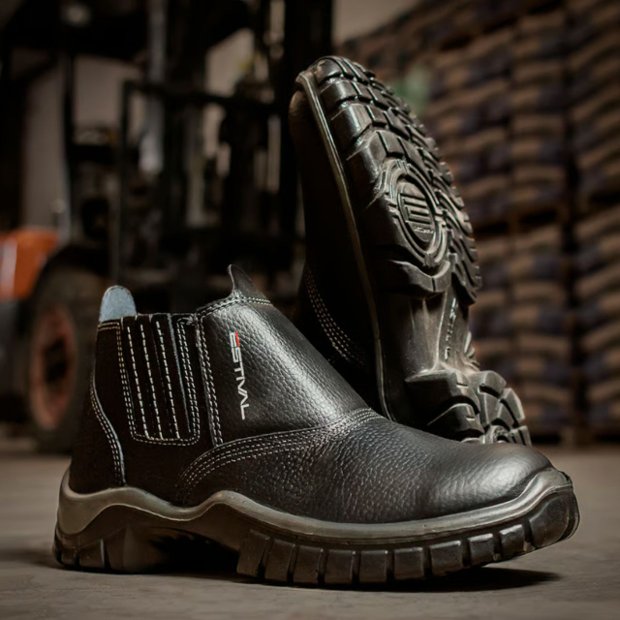 Ca 44591 Bota De Couro Ca Bota De Segurança Em Couro