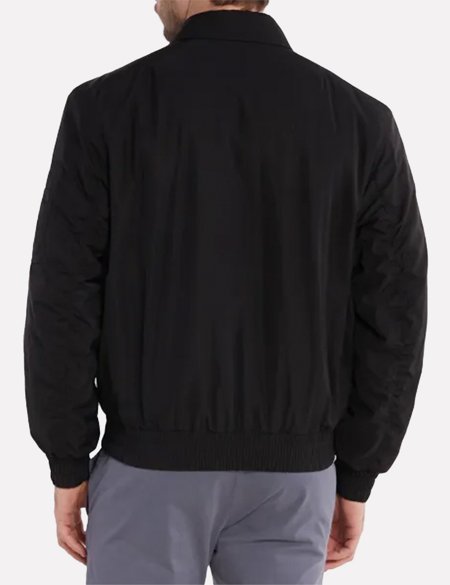 Jaqueta Hugo Boss Masculina Regular Badam 2421 Preta | Adamanto Store