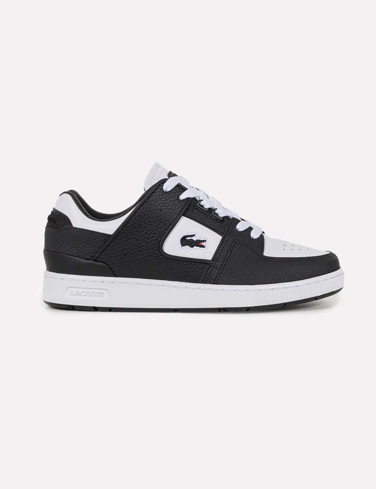 Tênis Lacoste Masculino Court Cage 46SMA0091BR Branco/Preto