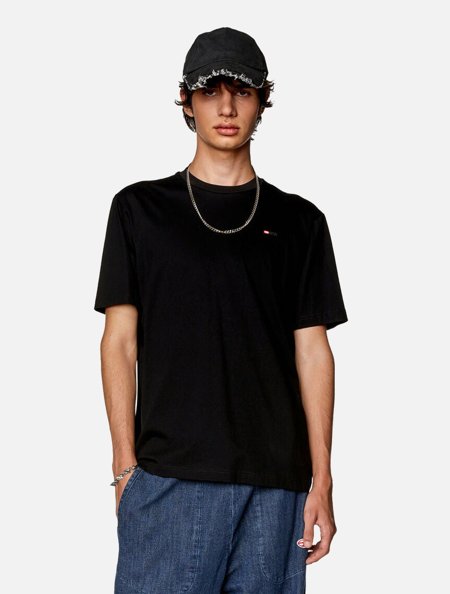 Camiseta Diesel T-Just Microdiv T-Shirt A06418 Preto | Adamanto Store