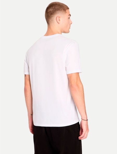 Camiseta Armani Exchange Masculina Regular 6RZTAE Branca