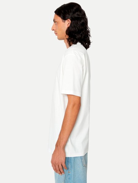 Camiseta Diesel Malha Regular T-Just-Doval A03819 Branca