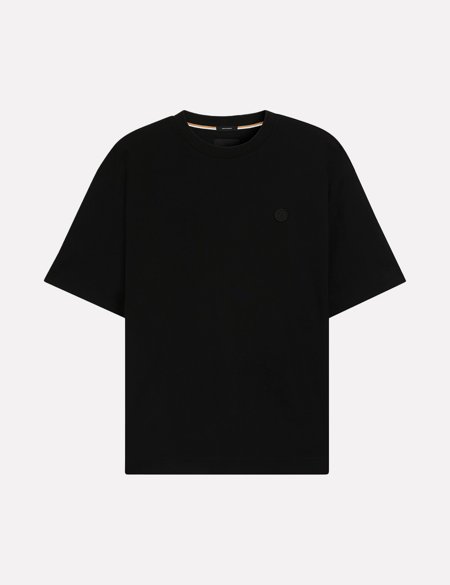 Camiseta Hugo Boss Masculina Relaxed Fit C-Tames 118 Preta