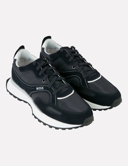 Tênis Hugo Boss Masculino Jonah Runn Sdmx Azul Marinho | Adamanto
