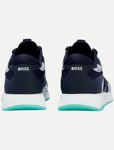 Tênis Hugo Boss Masculino Titanium Runn Thm Azul Marinho Tênis Hugo Boss Masculino Titanium Runn Thm Azul Marinho