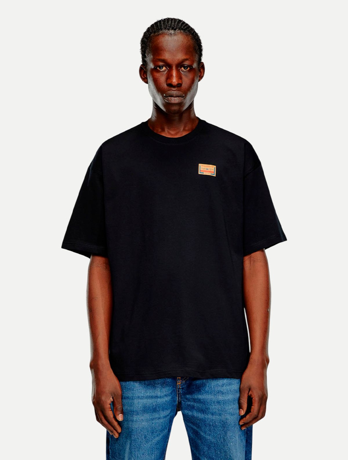 Camiseta Diesel Oversized T-Boxt N5 A14680 Preta | Adamanto Store