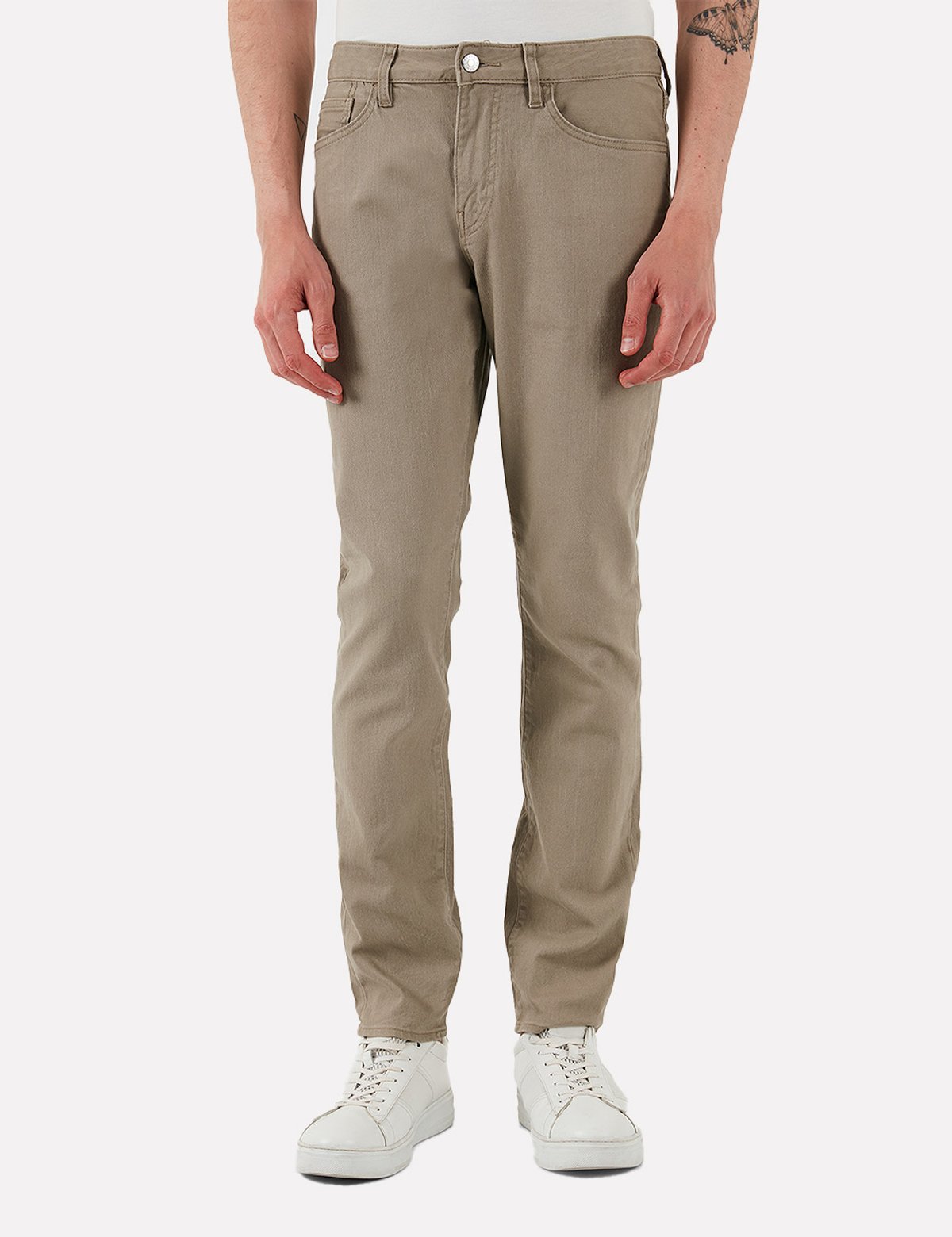 Calça Armani Exchange Masculina Skinny Jeans XM00070 Marrom