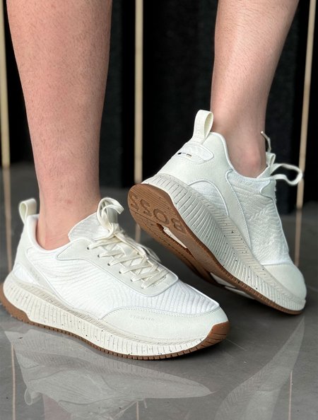 Tênis Hugo Boss Masculino Ttnm Evo Runn Off White | Adamanto Store