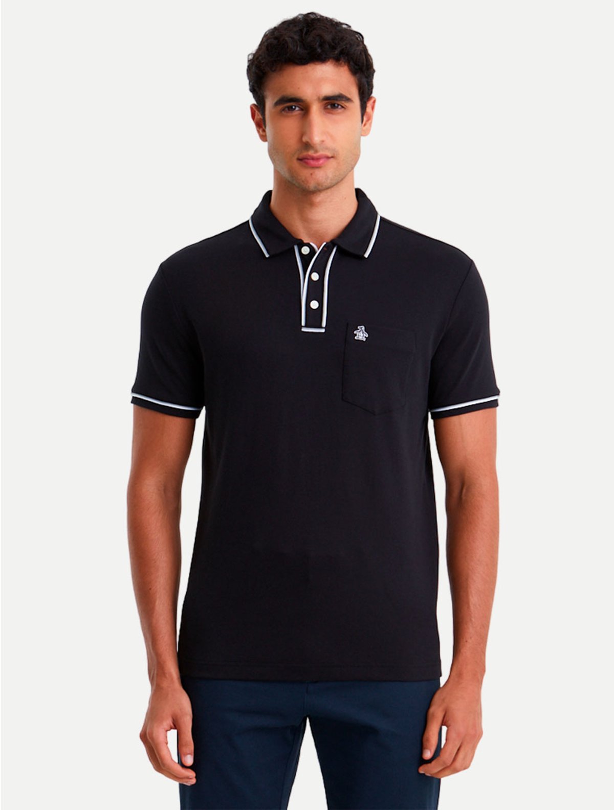 Polo Original Penguin Masculina Regular Pima Cotton OPKSB1830