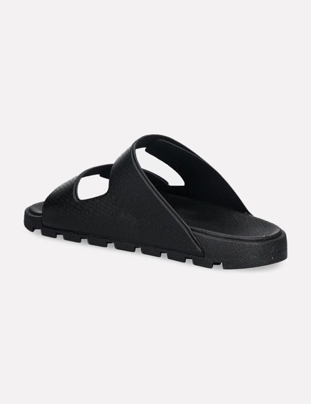 Sandália Hugo Boss Masculina Evander Preta | Adamanto Store