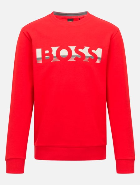 Blusa Hugo Boss Masculina Moletom Salbo 1 US Vermelha | Adamanto Store