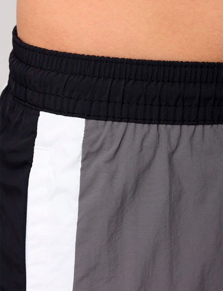 Short Hugo Boss Masculino Regular Remy Cinza/Branco/Preto | Adamanto Store